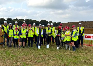 Swaffham SEN School groundbreaking