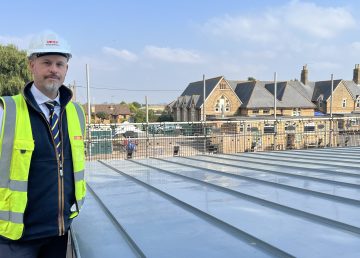 NEW TEACHING BLOCK WATERTIGHT AT BENWICK