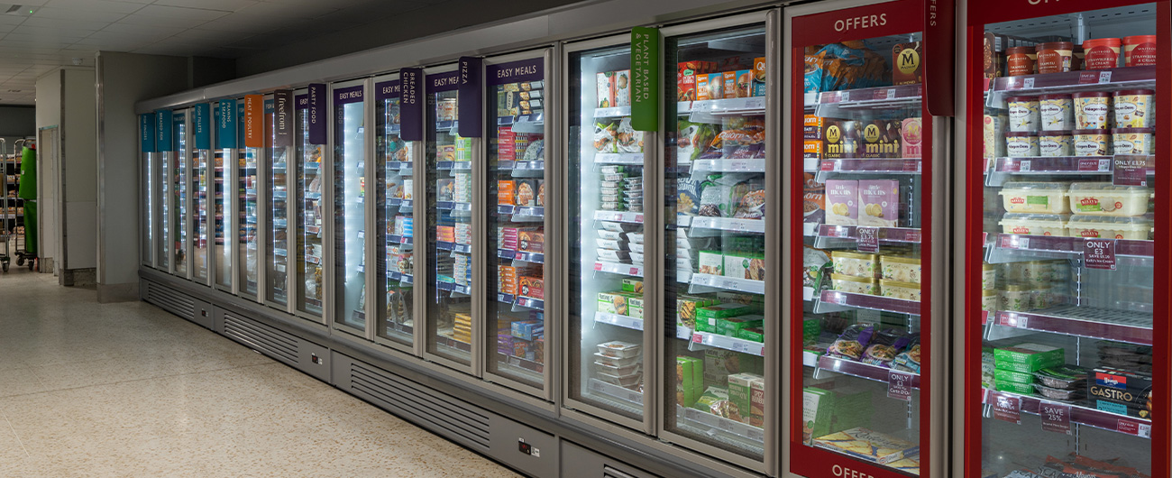 Internal Refrigeration refurb works at Waitrose St Ives