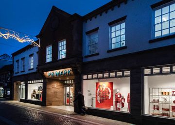 External view of Primark Store Hereford