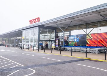 Tesco Store Cambridge - external view