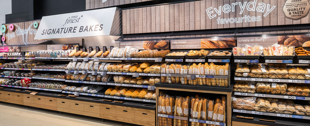 Internal of Tesco Store Cambridge